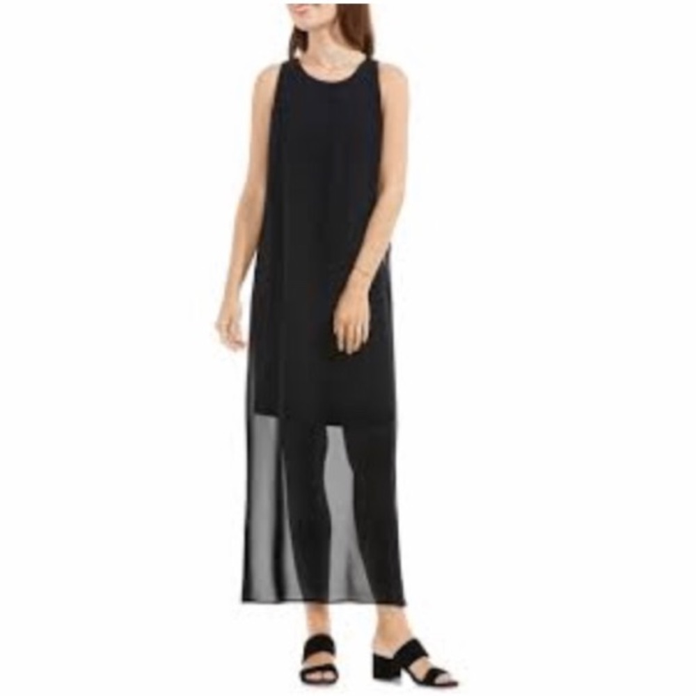 NWT Vince Camuto Chiffon Overlay Maxi Dress